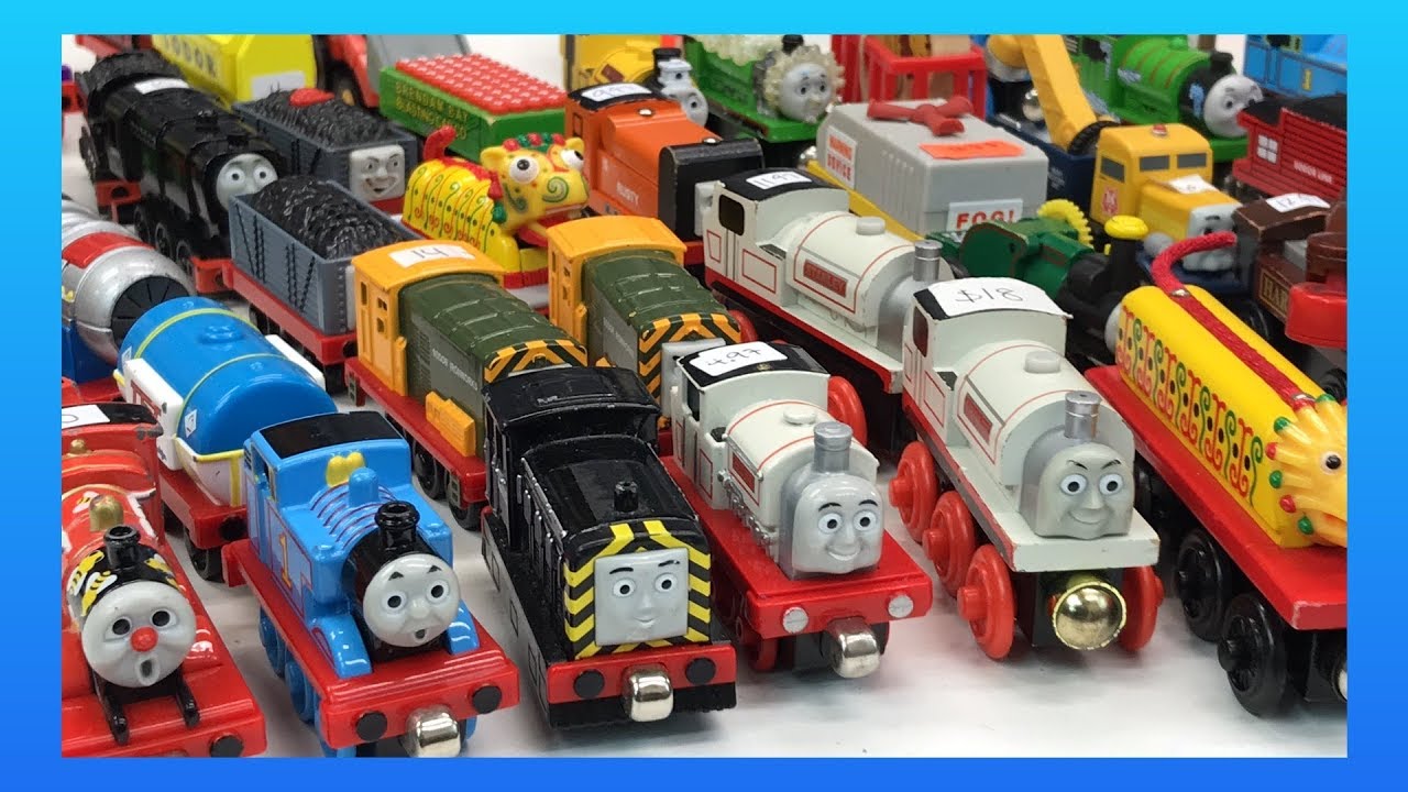 MASSIVE TOTALLY THOMAS TOWN UNBOXING! Wooden, Take Along, ERTL Trains
