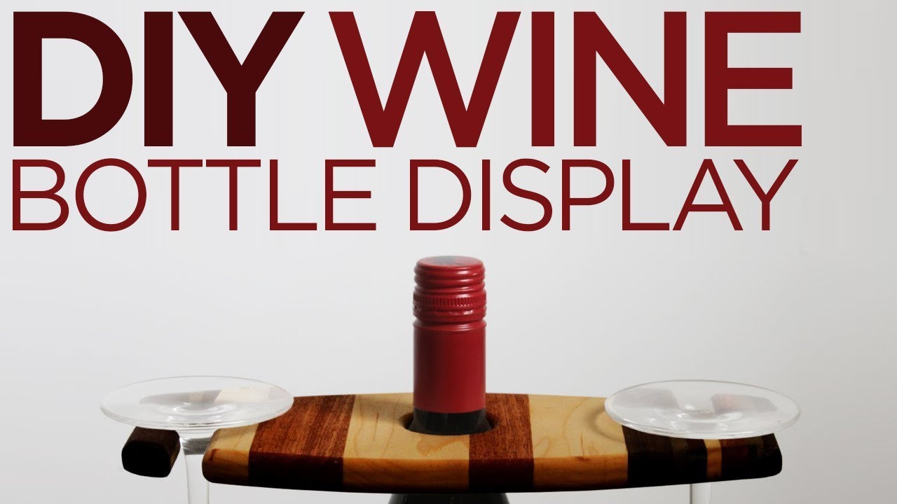 DIY Wine Bottle Display / Woodworking | 25