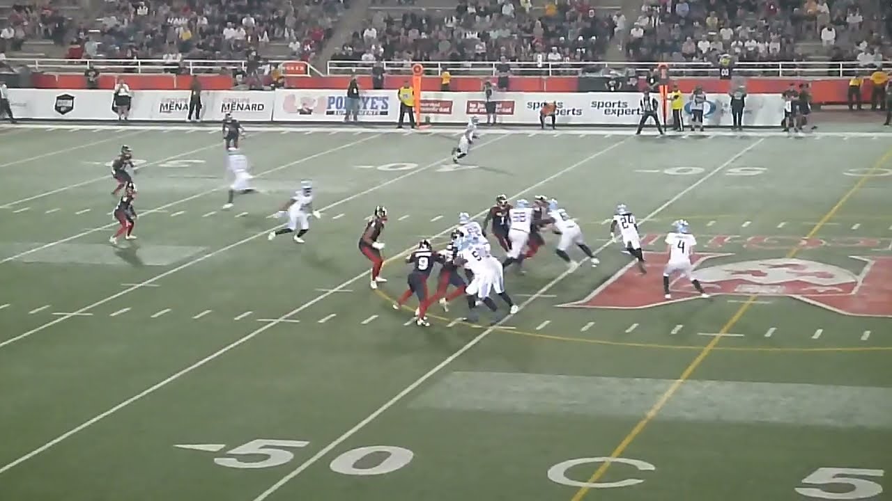 Montreal Alouettes LB Tyrice Beverette intercepts Toronto Argonauts QB Nick Arbuckle 6/6/25