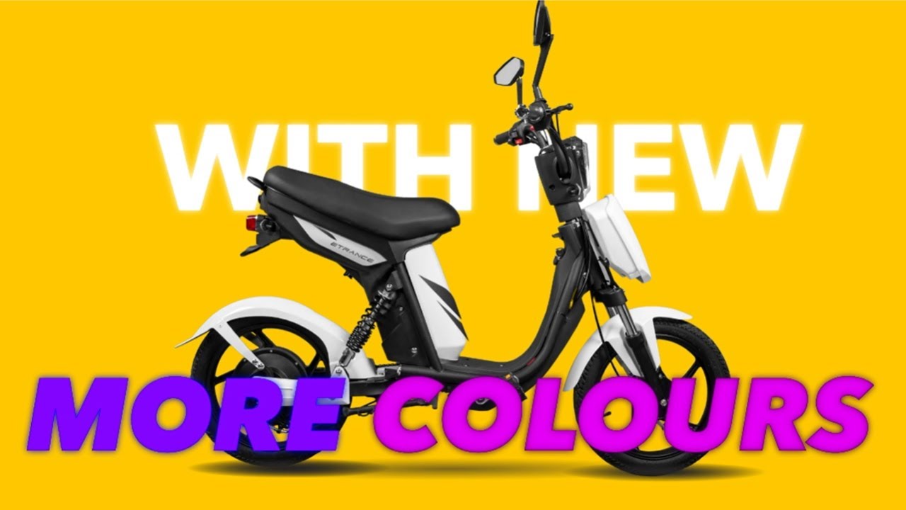 ETrance Moped | More Colours More Fun | PURE EV