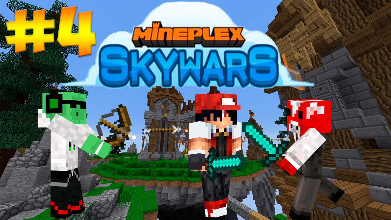 Minecraft: Skywars Minipeli Jakso: 4: Sä Rikoit Mut...