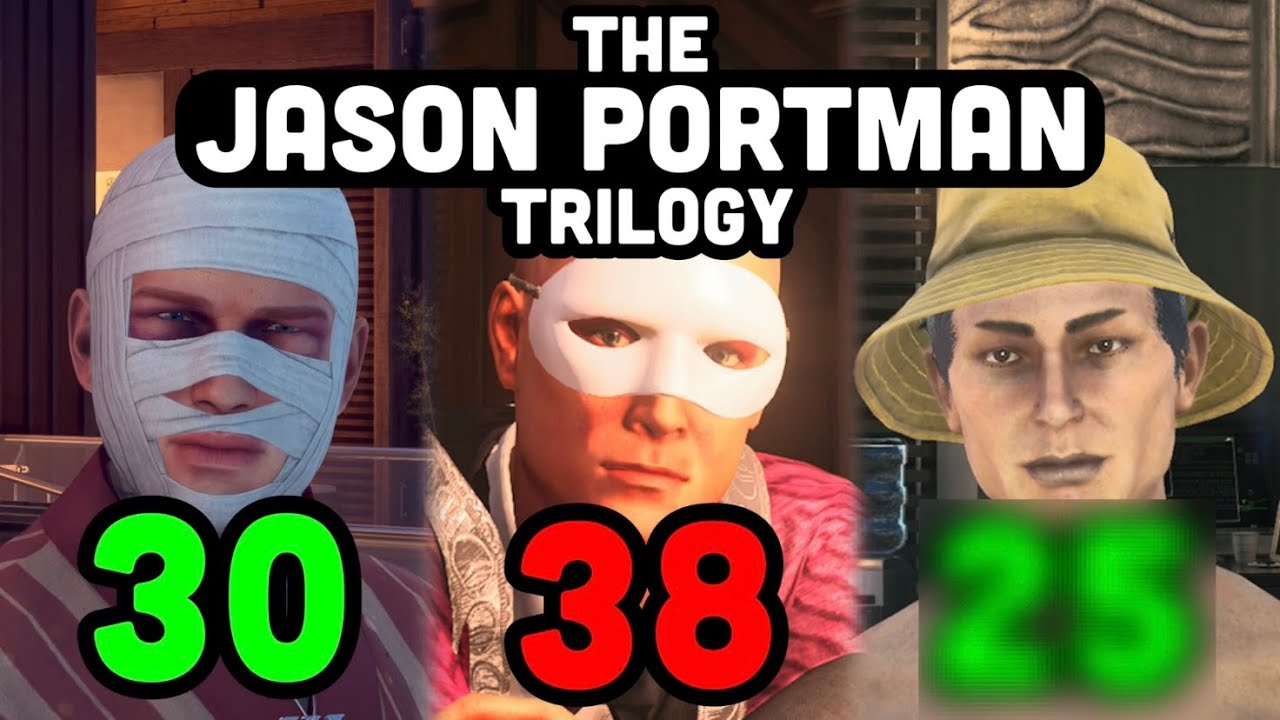 Hitman WoA: The Jason Portman Trilogy (SA speedrun)