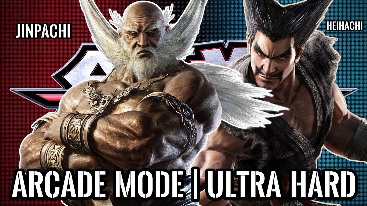 TEKKEN TAG TOURNAMENT 2 | АРКАДНЫЙ РЕЖИМ | JINPACHI & Heihachi | УЛЬТРА-СЛОЖНЫЙ | 4K 60FPS