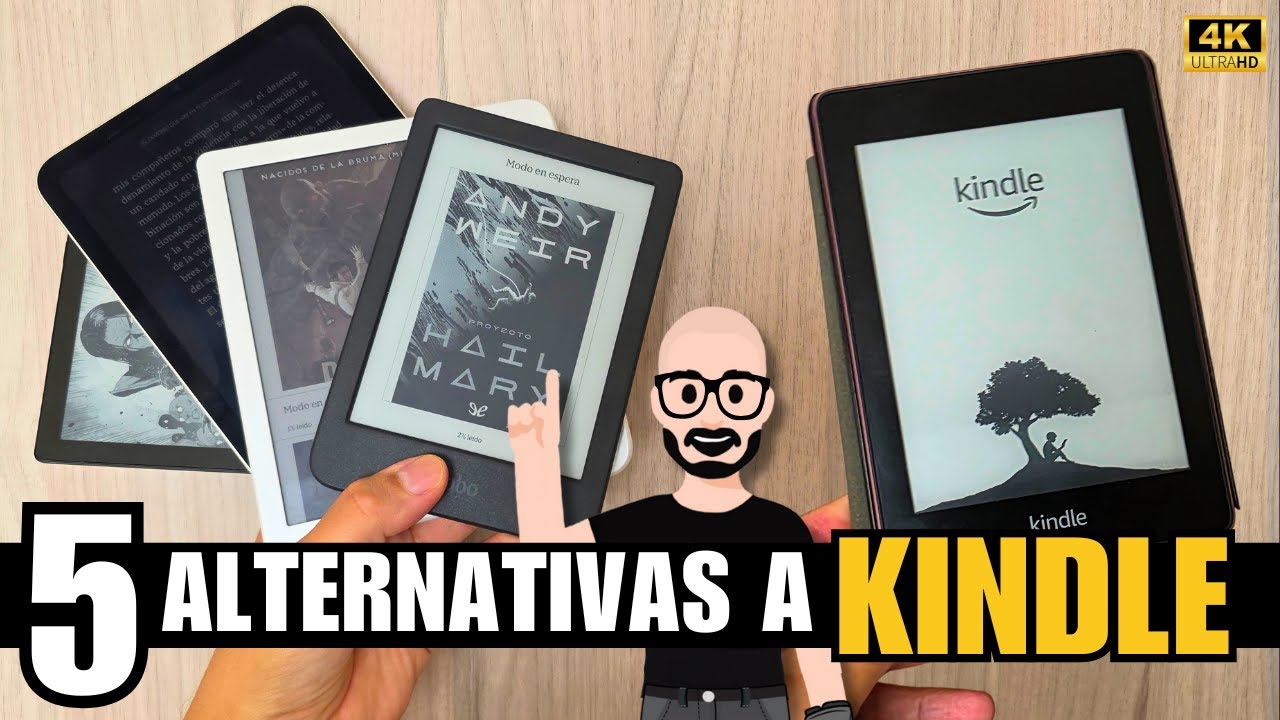 Las 5 MEJORES Alternativas a KINDLE para comprar HOY