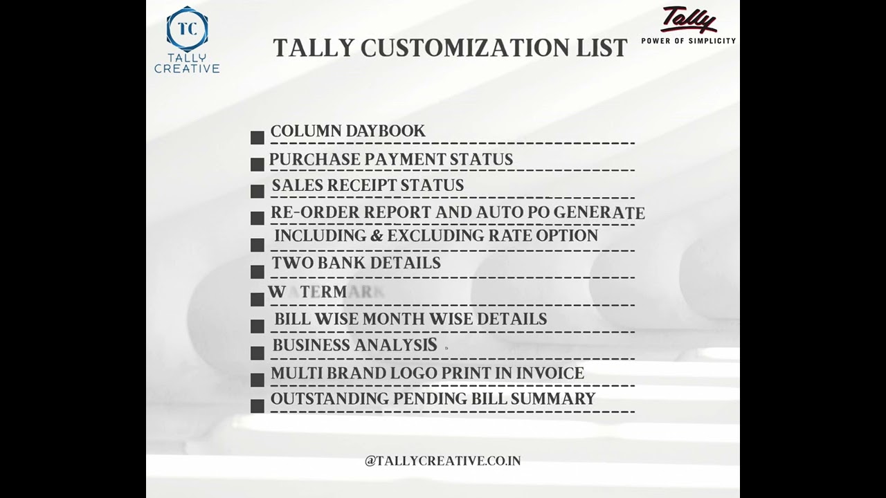 🔥 Customize Tally Like a Pro | Tally Prime Customization #tallycustomization #tally #viral #shorts