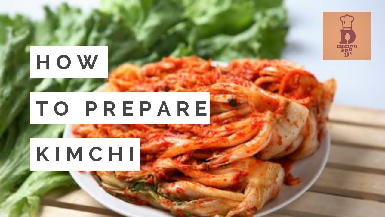 KIMCHI FATTO IN CASA | COME SI FA