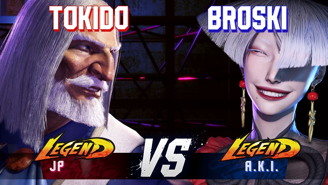 SF6 ▰ TOKIDO (JP) vs BROSKI (A.K.I.) ▰ High Level Gameplay