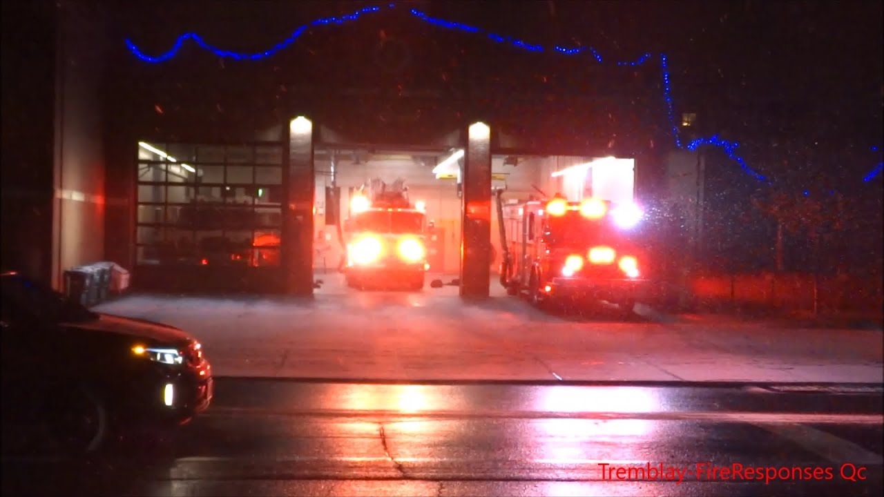 Ottawa Fire - Pump13 & Ladder13 responding