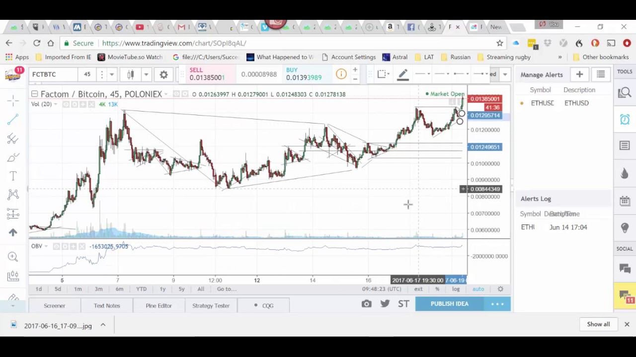 Factom trading with HVF Method  - FCTBTC