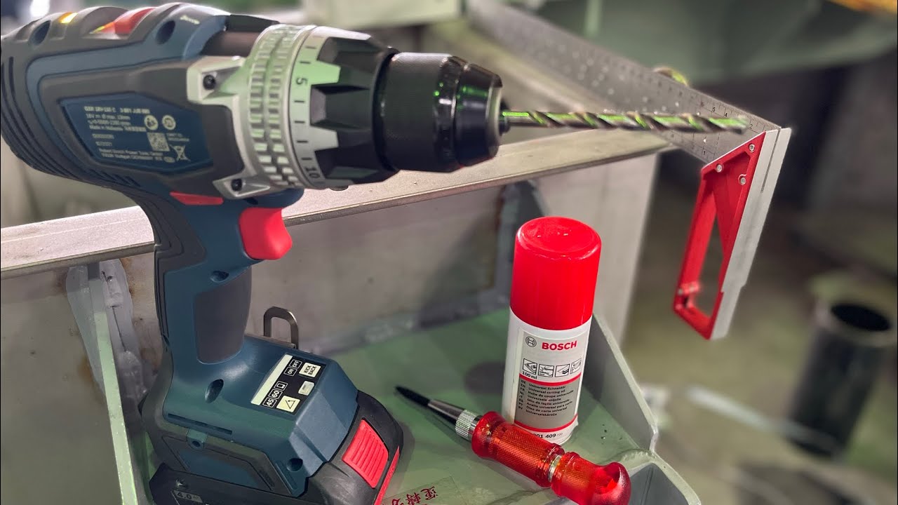 Bosch GSR 18V-150 C & Bosch 100ml Universal cutting oil /我的鑽孔攻牙工具