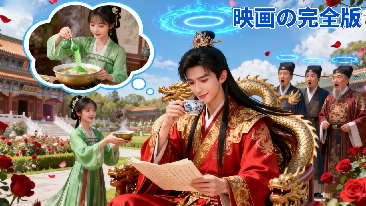 【日本語吹き替え】古代にタイムスリップ！彼は暴君に転生したが、神秘のシステムで全員の心の声を聞き、死にゆく王国を救う！🔥#中国ドラマ #恋愛 #人気短編ドラマ #ドラマ #全話