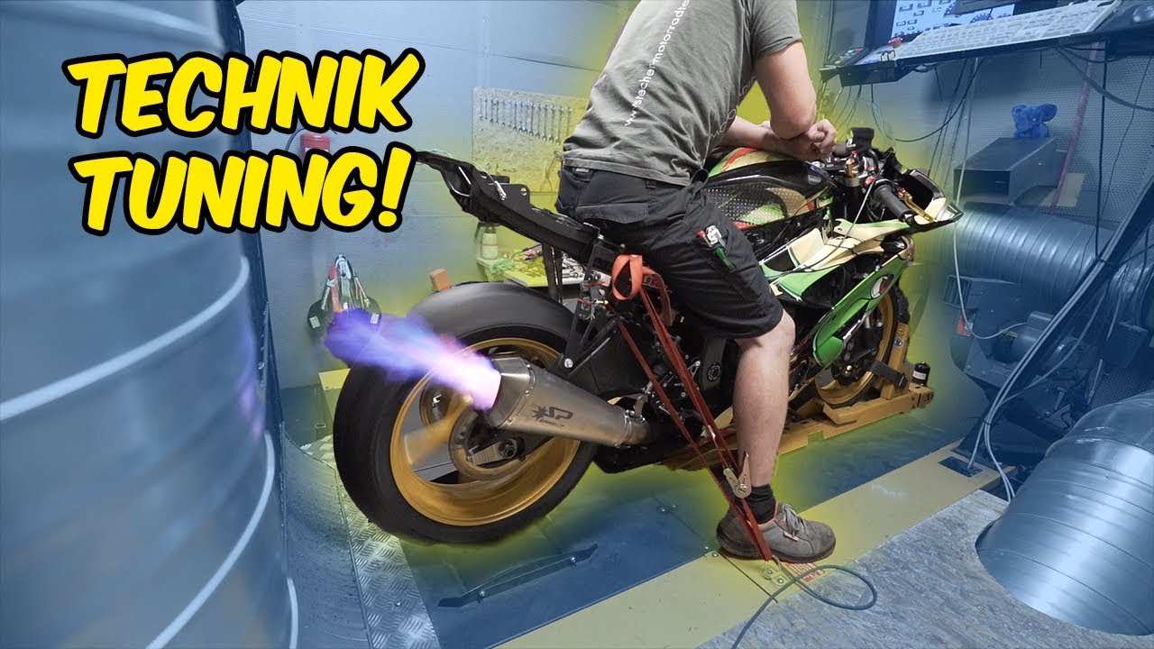 Technik Tuning an der R6 & Flammen!