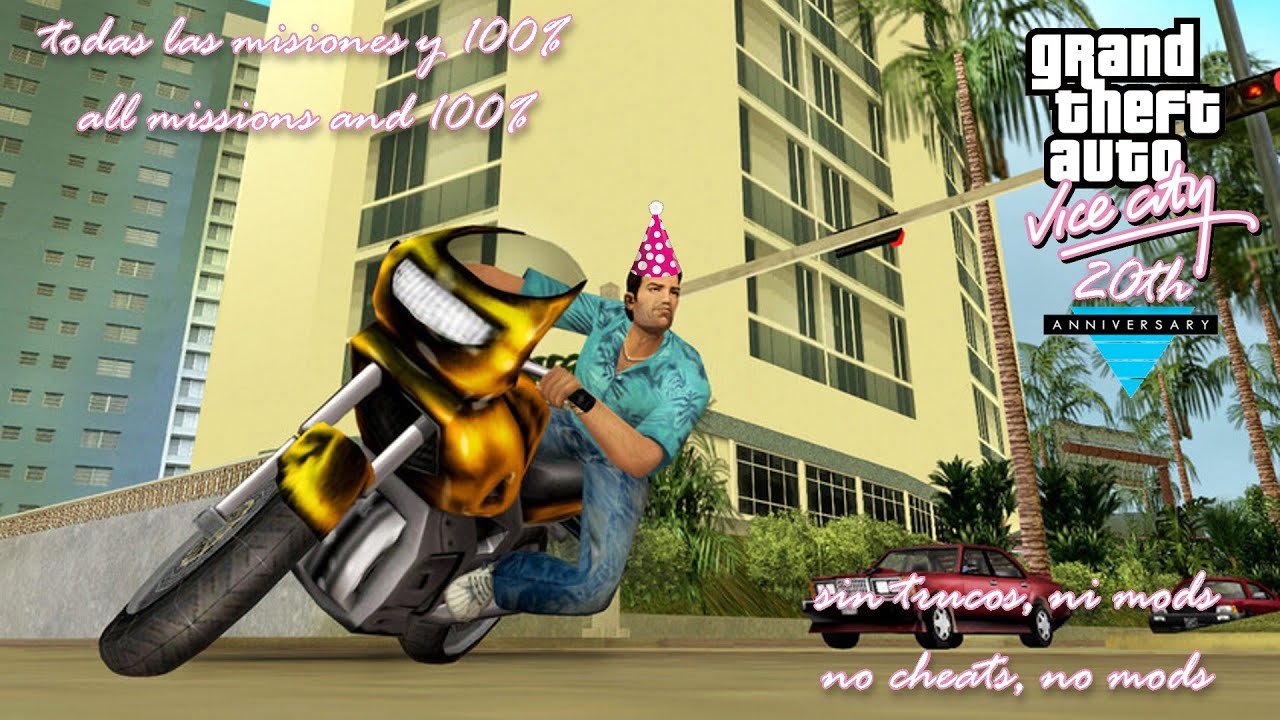 Special Longplay #7: Grand Theft Auto: Vice City 20 Year Anniversary 100% Longplay