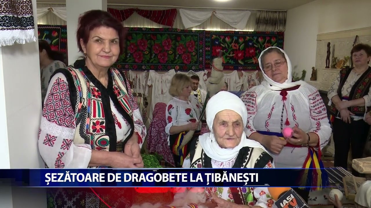 ȘEZĂTOARE DE DRAGOBETE LA ȚIBĂNEȘTI