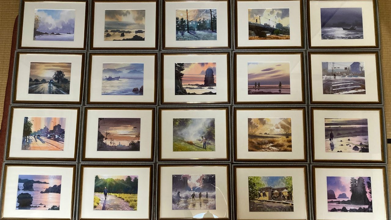 Framing your watercolor paintings