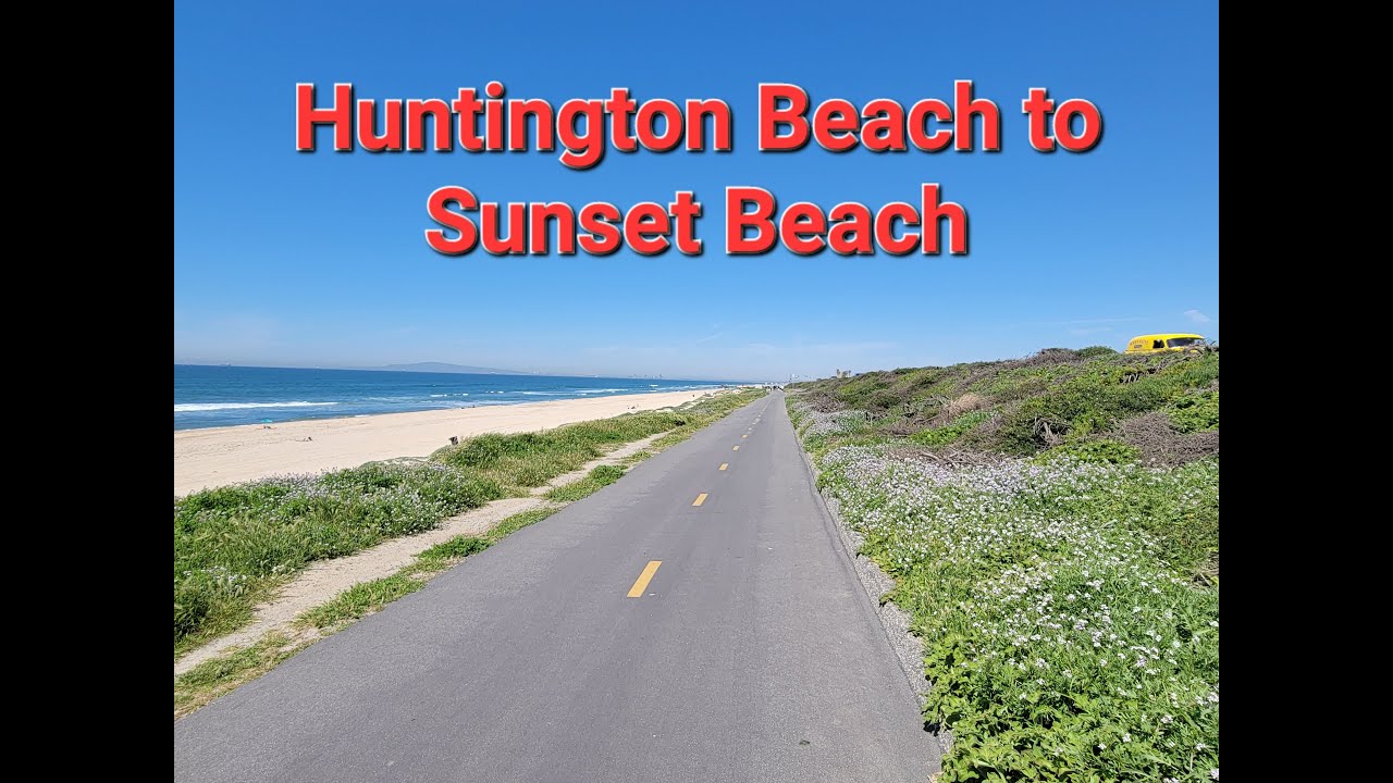 Huntington Beach to Sunset Beach This ride change my life  #Bolsa Chica