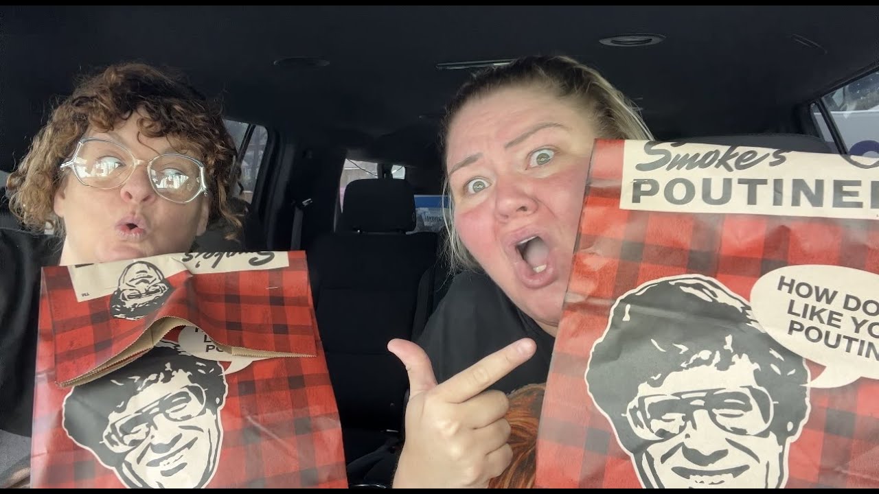 Trying Poutine in Canada (International Mukbang w/ Crystal)