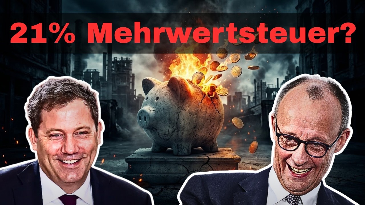 21% Mehrwertsteuer? Wie uns die Union 2026 eiskalt abkassiert!