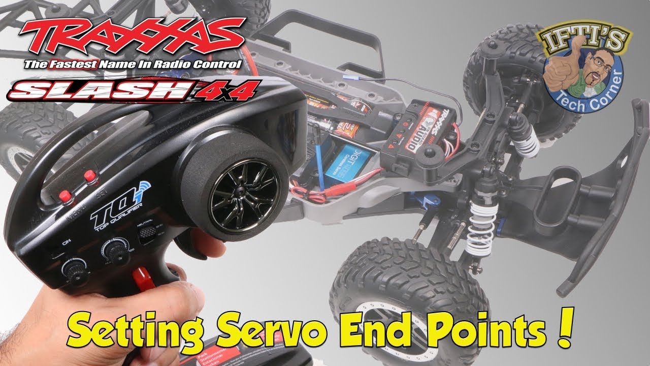 #09 Traxxas Slash 4X4 - Steering Upgrade Part 3/4 - Setting Servo End Points!