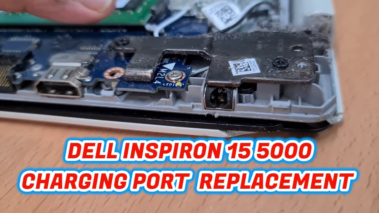 Замена порта зарядки Dell Inspiron 15 5000