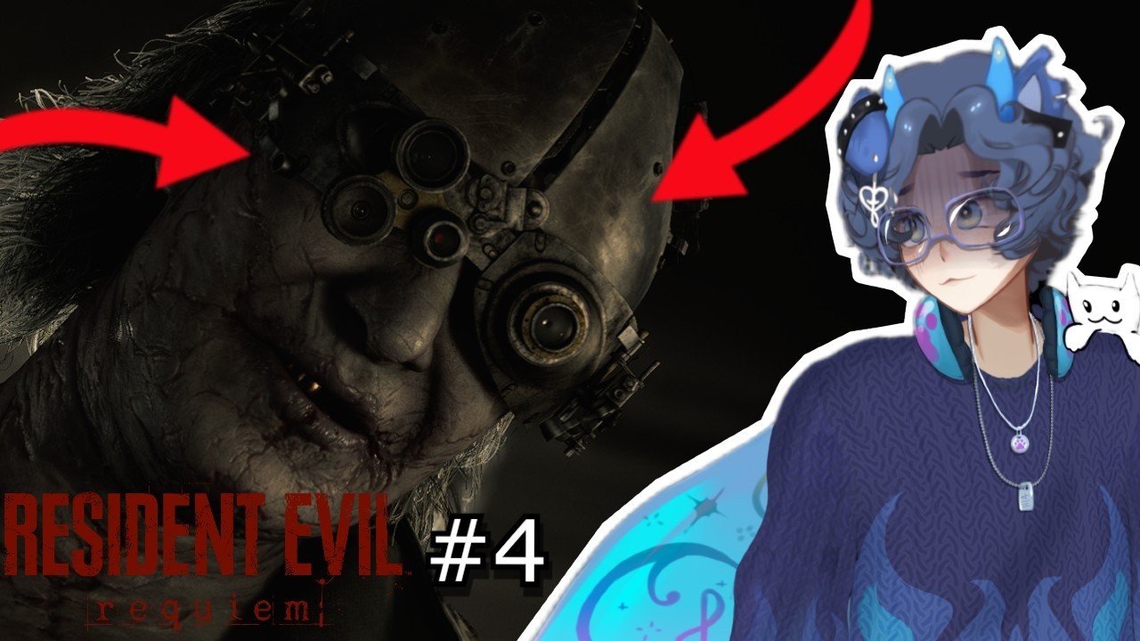 GET AWAY FROM ME YOU CREEPY MAN | Vtubers Plays Resident Evil 9