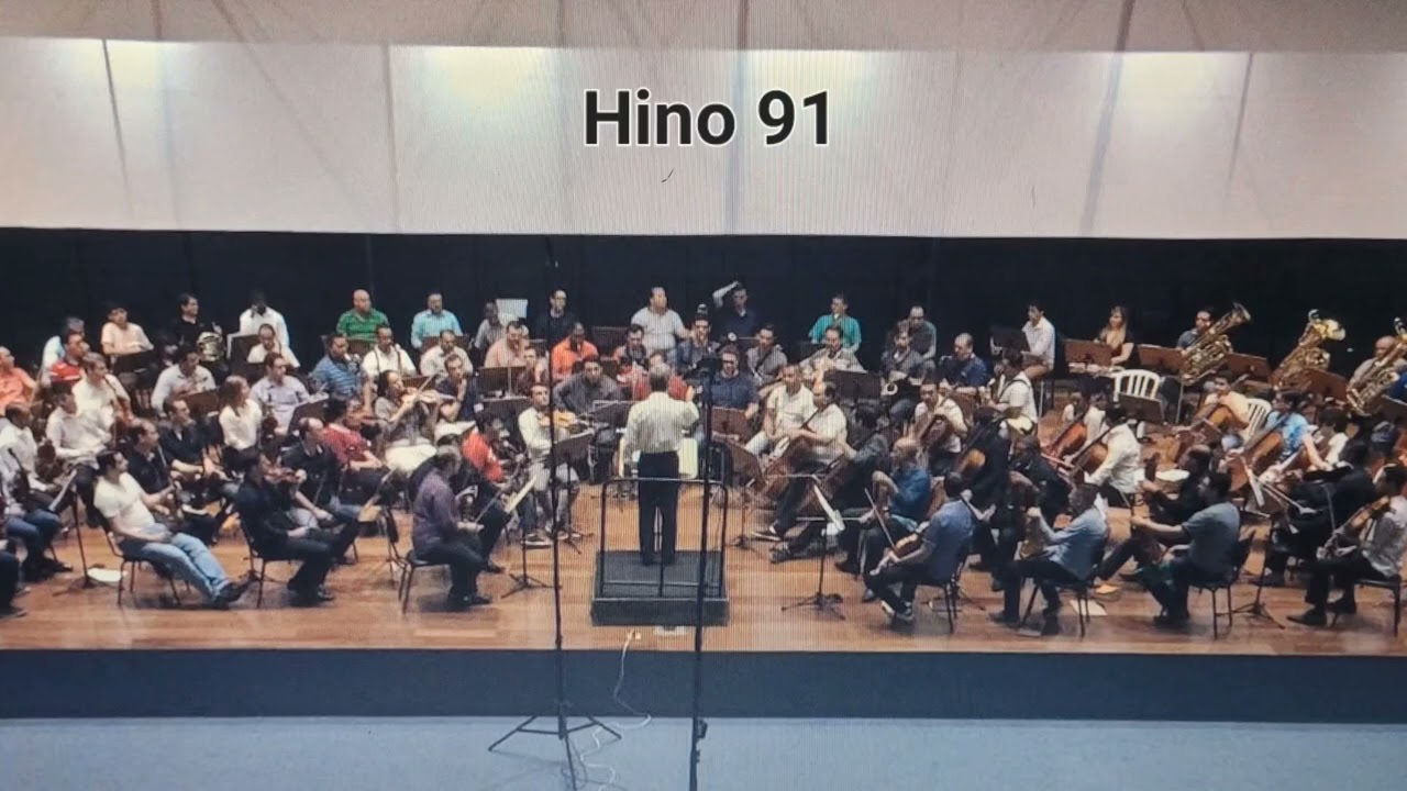 Hino 91 - No esconderijo do Onipotente - Orquestrado - Gravação CDI - 27/02/2019. (Under His Wings).