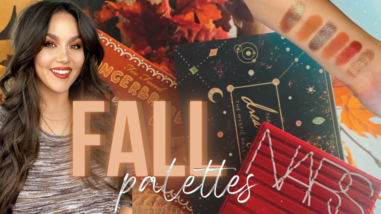BEST FALL EYESHADOW PALETTES 2021🍁