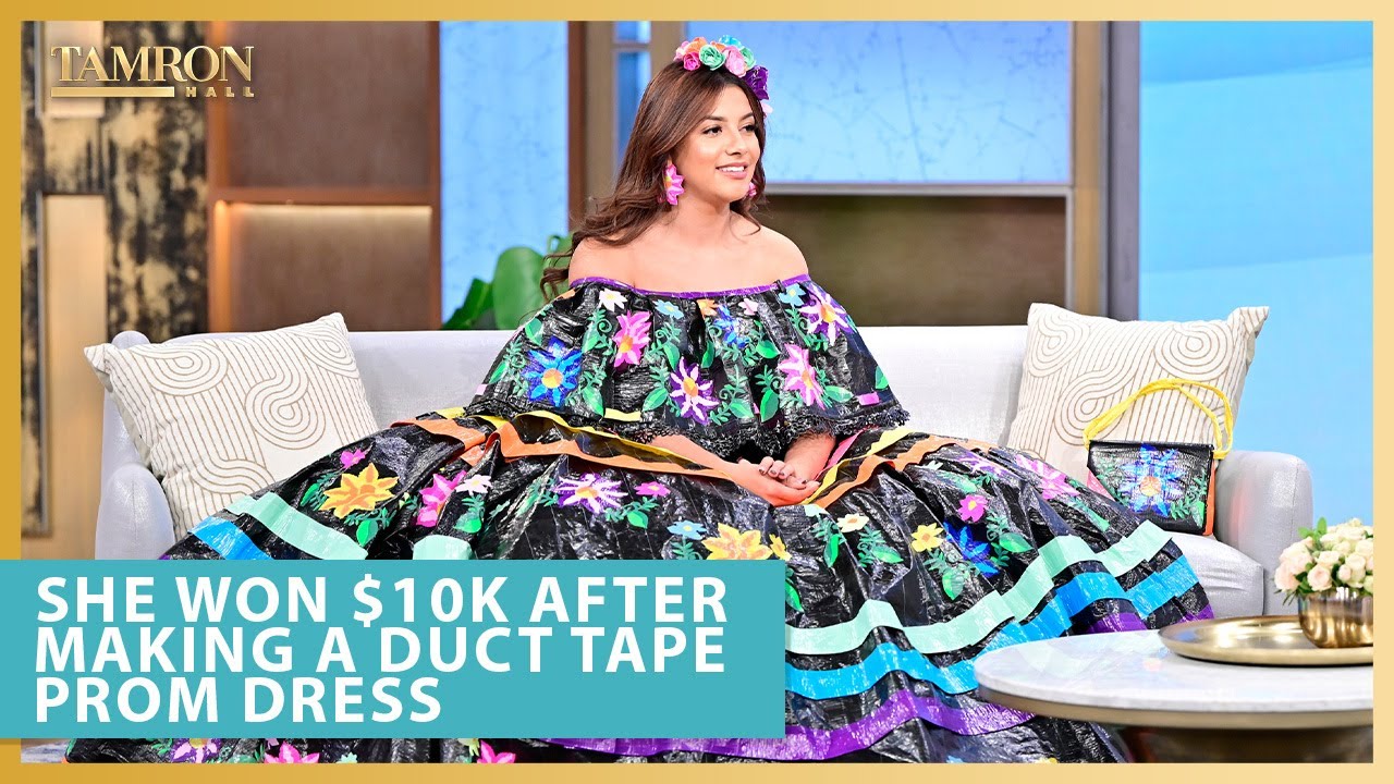 Check Out the Duct Tape Prom Dress That Won This Student a Life-Changing Scholarship