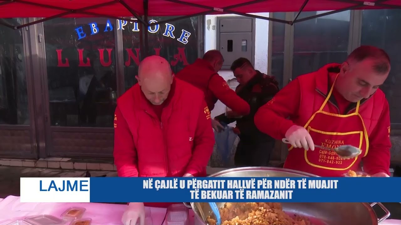 NË ÇAJLË U PËRGATIT HALLVË PËR NDËR TË MUAJIT TË BEKUAR TË RAMAZANIT