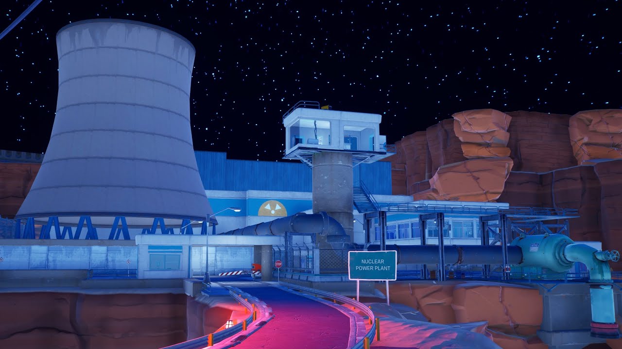 Escape the Nuclear Reactor Fortnite Map Playthrough