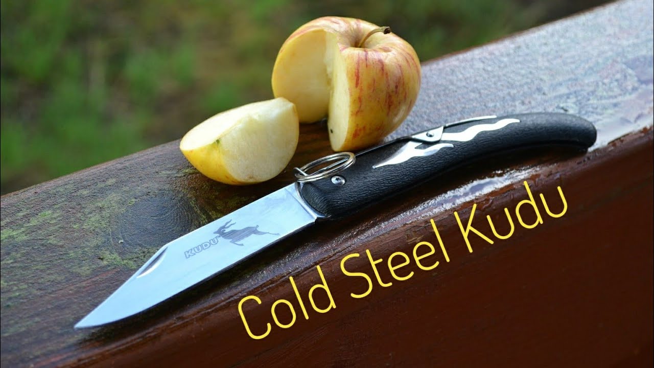 Нож cold steel kudu. Тест по продуктам.
