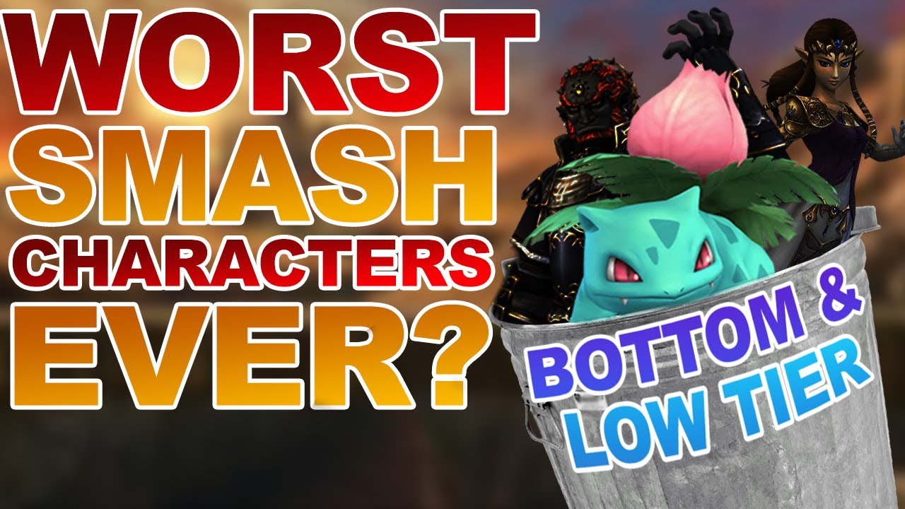 Mew2King's Brawl Tier List: the WORST Smash characters EVER?
