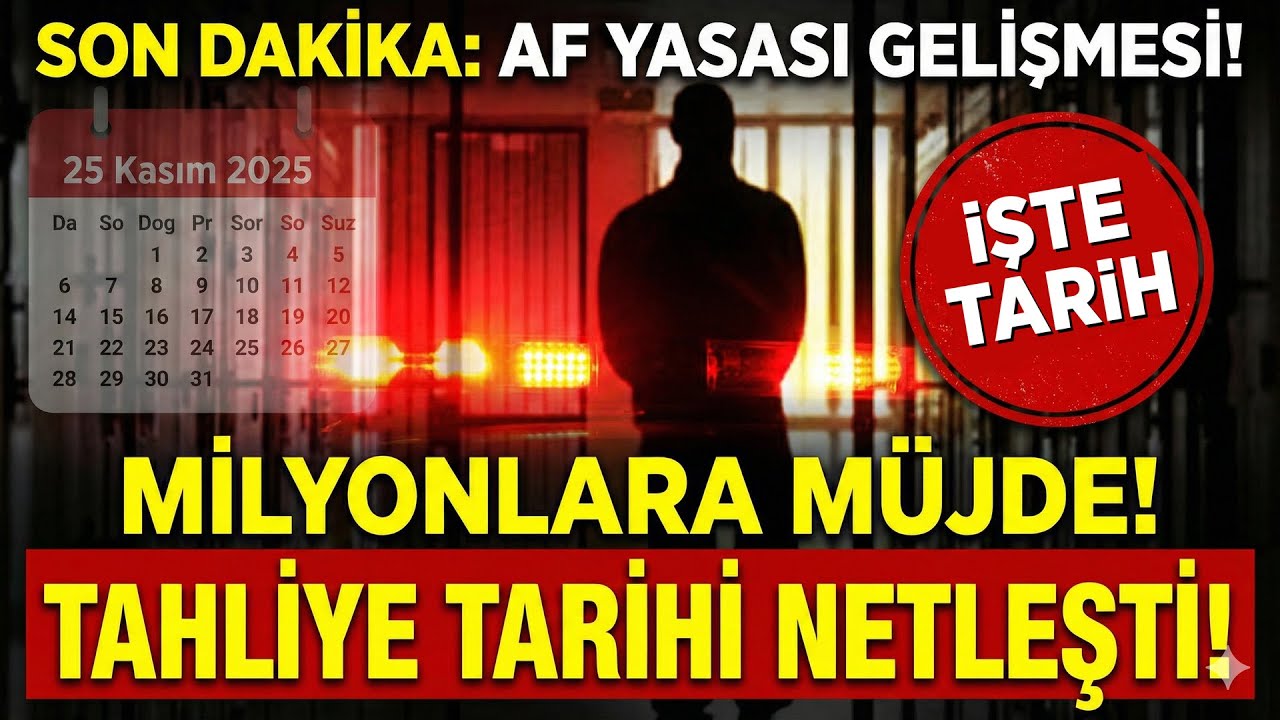 Af Yasasında Son Gelişmeler: Cezaevlerini İlgilendiren Yeni D&uuml;zenleme