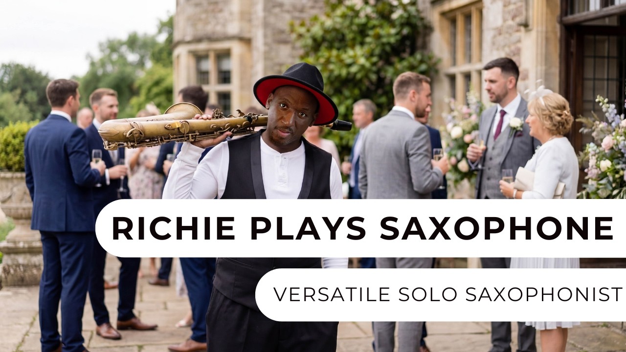 Richie Plays Saxophone - Versatile Solo Saxophonist - Entertainment Nation
