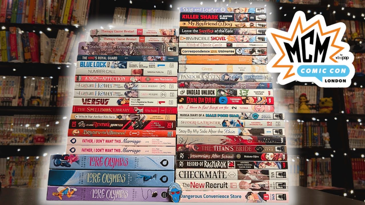 Everything I picked up at MCM London & Forbidden Planet ~ Manga Haul \^o^/