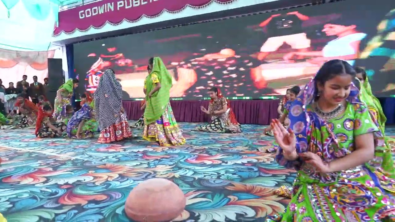 Rajsthani Dance Performance Annual Function 2025-26  ⁨@godwinschoolghallu⁩
