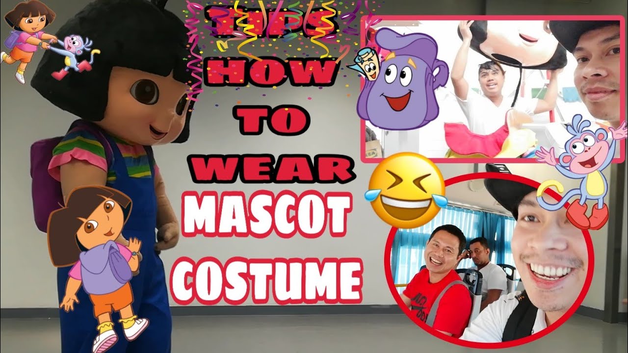 Tips HOW TO WEAR MASCOT COSTUME | Laughtrip 😂