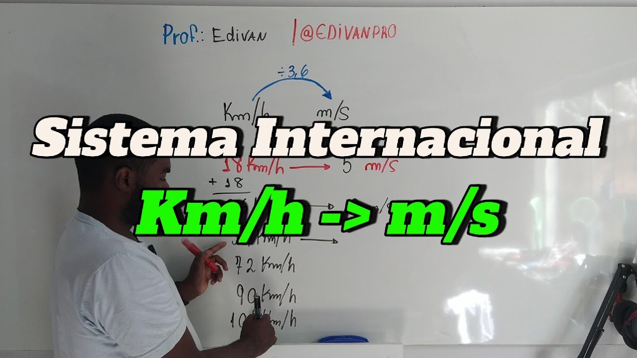 Como Converter km/h para m/s - O Macete do 3,6 | Física do Zero | ENEM | Aula 16