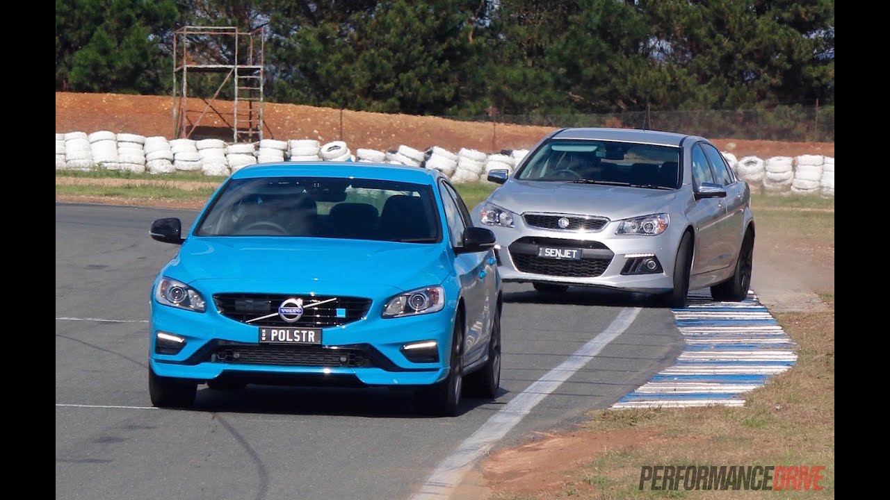HSV Senator vs Volvo S60 Polestar: track comparison (POV)