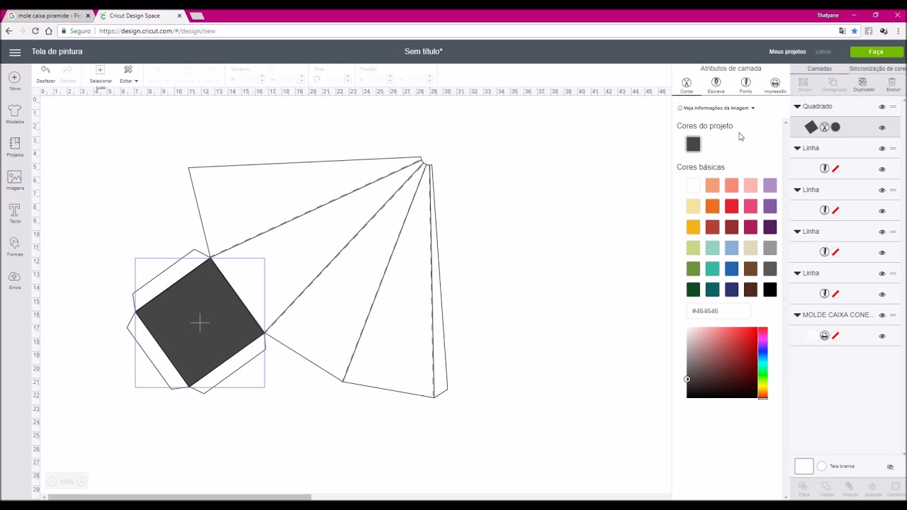 Design Space Redesenhando molde Simples