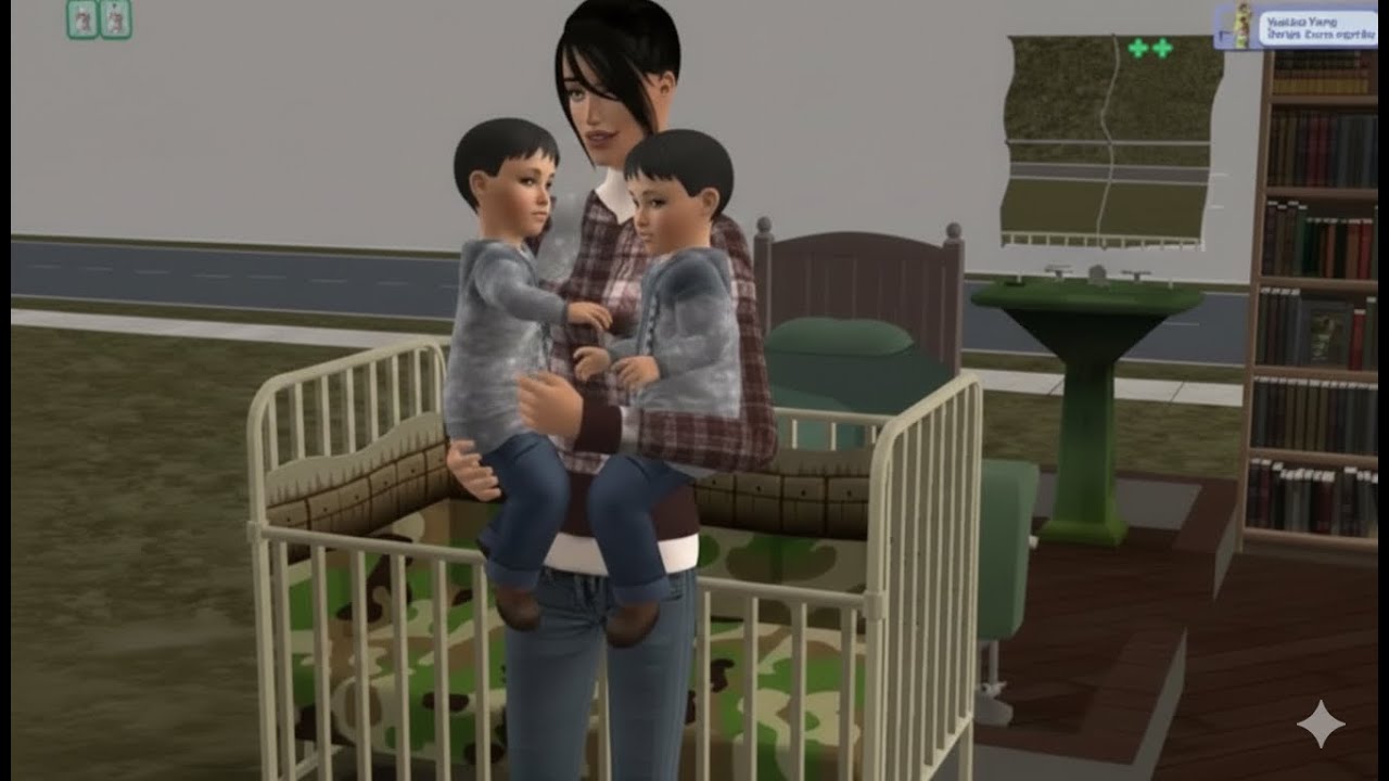 АПИК 2026 в The Sims 2. Часть 8. Двойня????!!! 😱😱😱