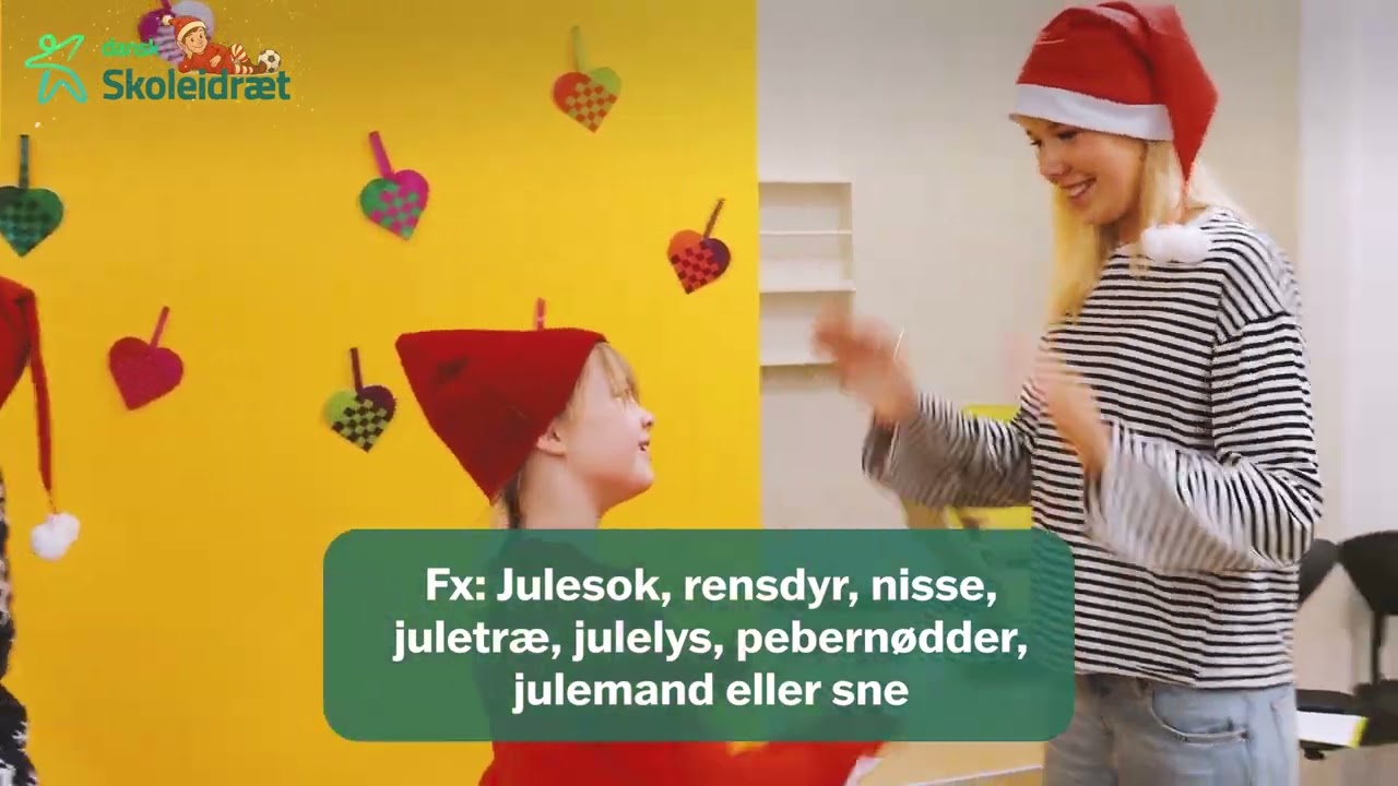 Bevægelsesjulekalenderen 2025 - 12. december - Juleræs med ord