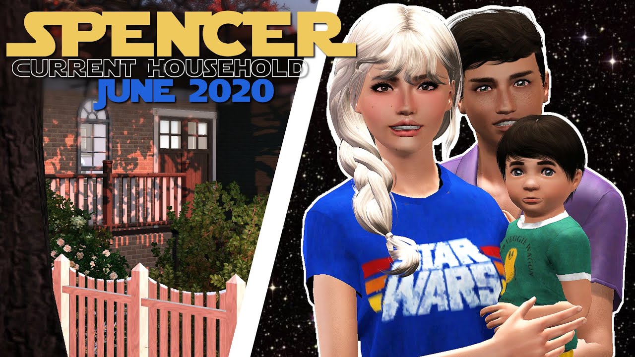The Sims 3: Current Household - SPENCER (June 2020)