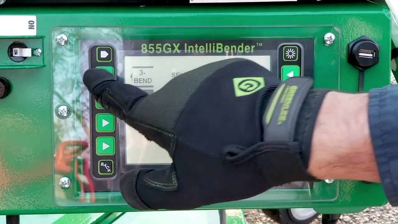 Greenlee Tool Tips: Navigating 855GX Programmable Electric Conduit Bender