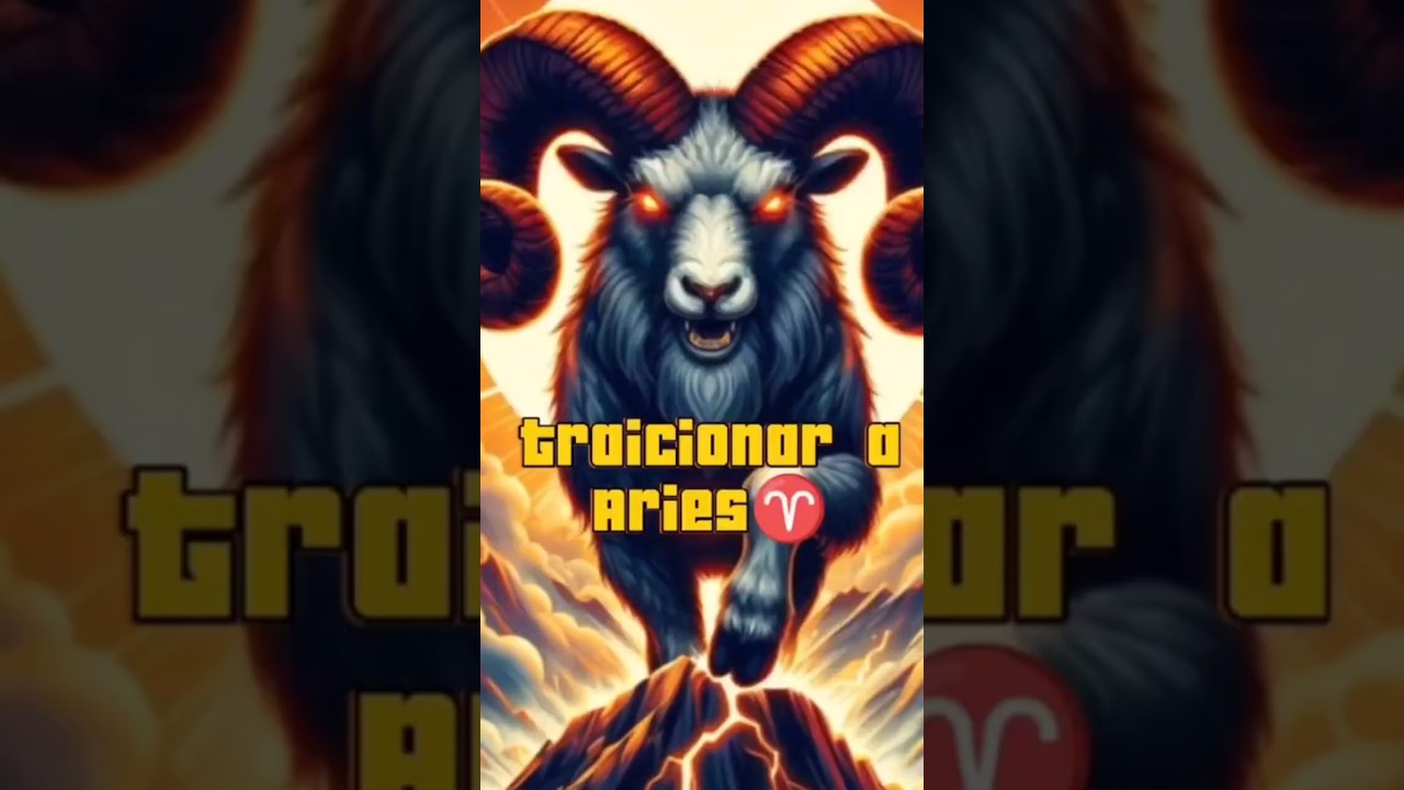 Traiciona a un ARIES y pasar&aacute; esto #signos #arieshoy #arieshoroscopo #horoscopo #astrologia