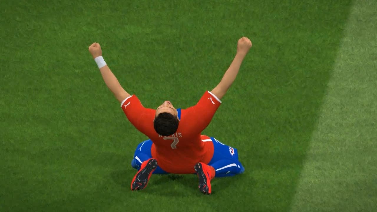 PES 2015 Copa America 2015 Final (Chile vs Argentina Gameplay)