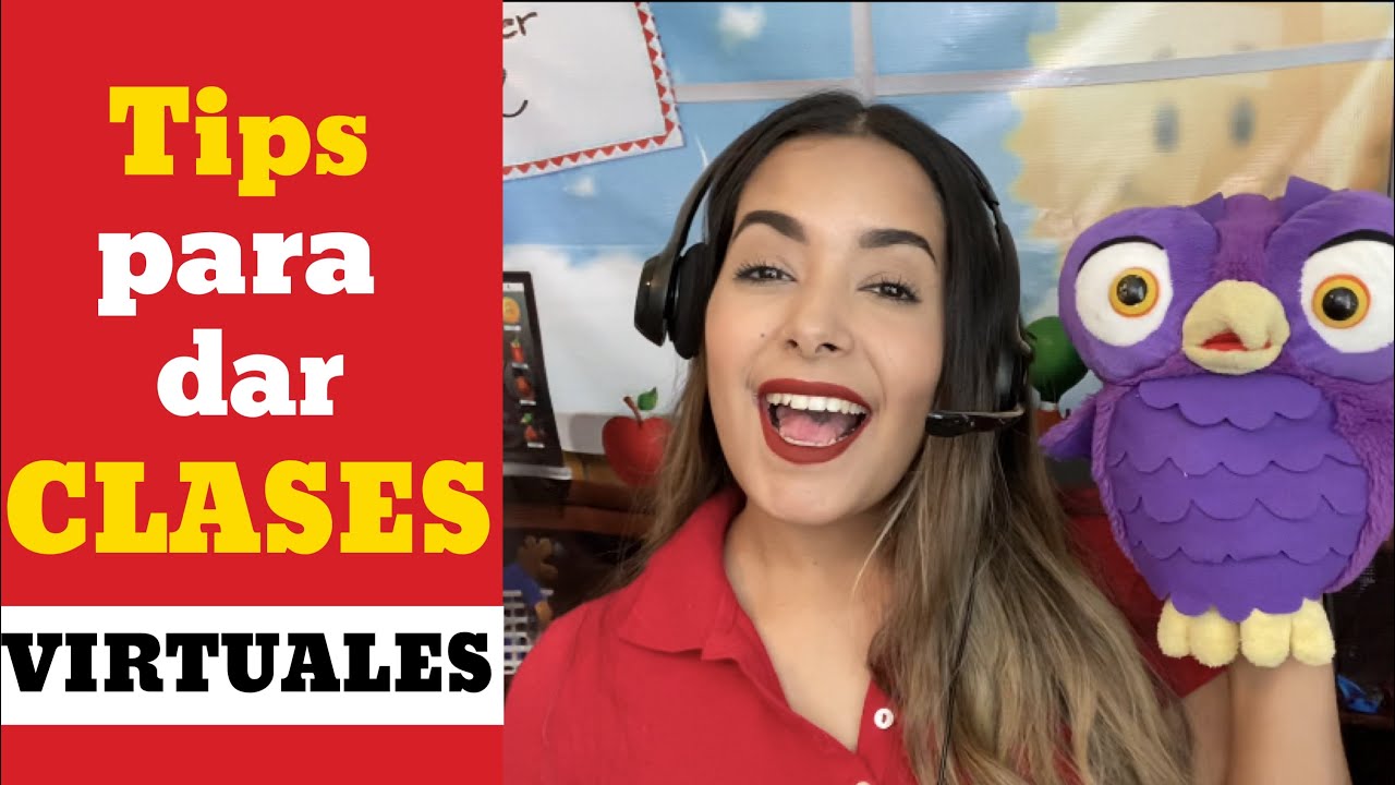 TIPS para DAR CLASES VIRTUALES | CONSEJOS para dar CLASES EN LÍNEA | TIPS PARA MAESTROS