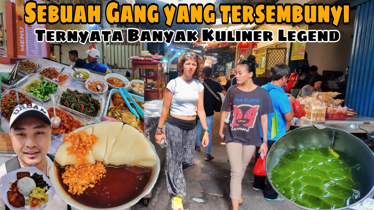 Kuliner Di Gang Glodok Pancoran | Ternyata Banyak Makanan Legend | Street Food Jakarta