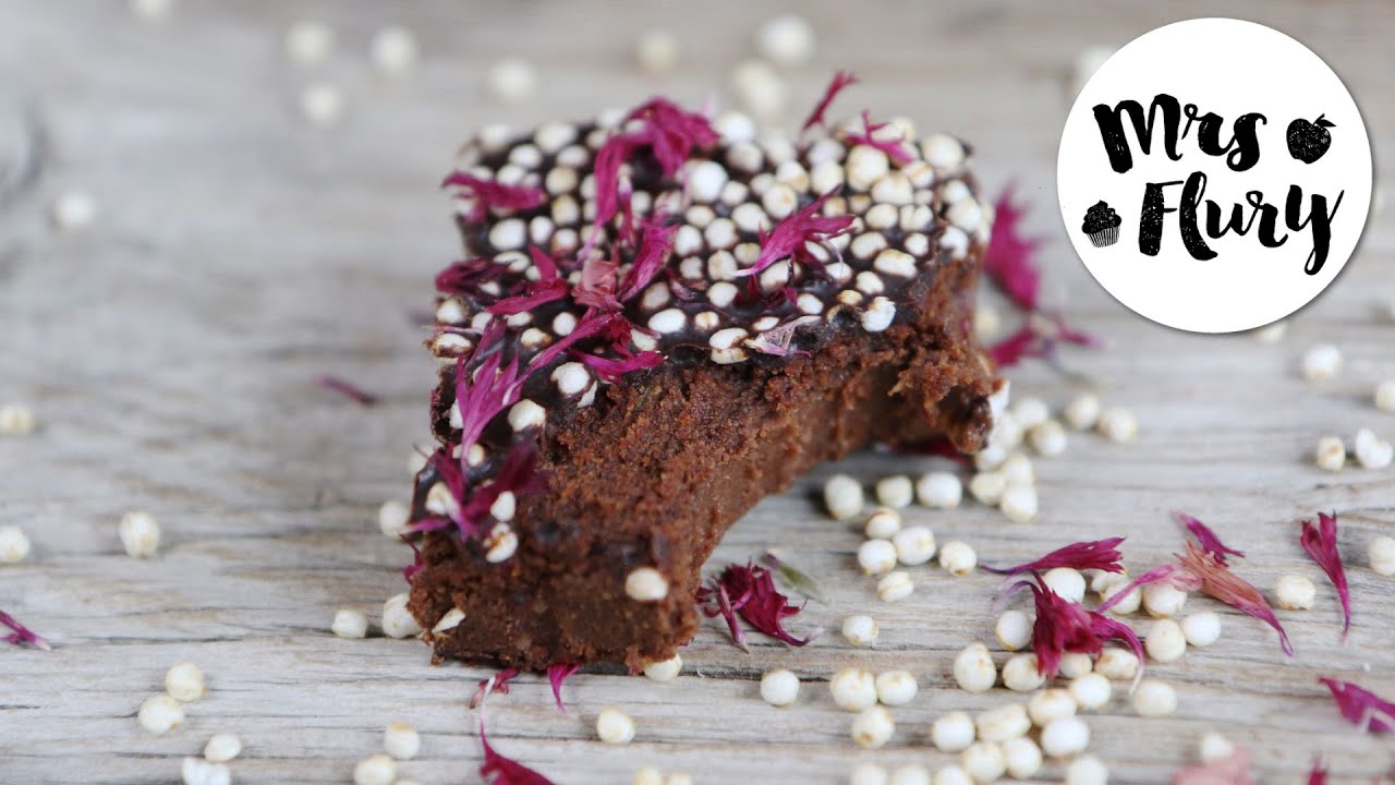 Gesunde Süsskartoffel Brownies | Saftig und lecker | Vegan backen mit Mrs Flury