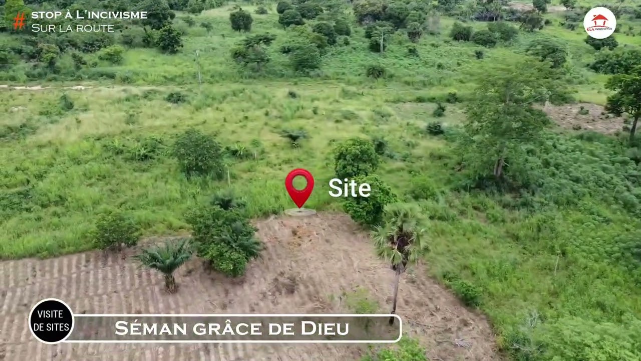 Terrain à vendre lotissement seman grâce de DIEU